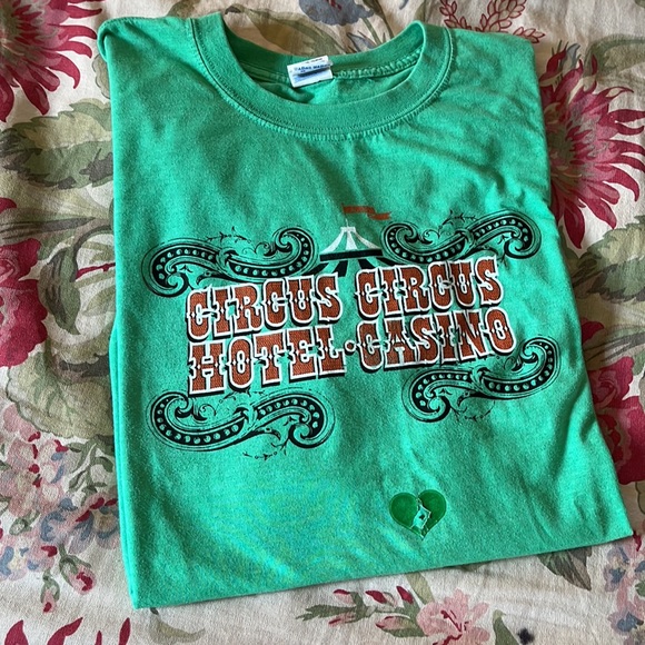 Vtg ‘00's CIRCUS CIRCUS HOTEL CASINO Size XL Logo Tee-Shirt Big-Top Circus SOFT - Picture 12 of 13
